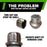 DPAccessories Lug Nuts | Compatible Replacement for Dodge-Chrysler | 6509873AA | Factory/OEM Wheels Only
