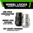 DPAccessories 7/16-20 Lug Nut Locks | Bulge Acorn | 36mm (1.4") Tall | 19mm (3/4") & 21mm (13/16") Hex