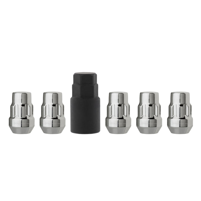 DPAccessories M12x1.50 Lug Nut Locks | Bulge Acorn | 36mm (1.4") Tall | 19mm (3/4") & 21mm (13/16") Hex