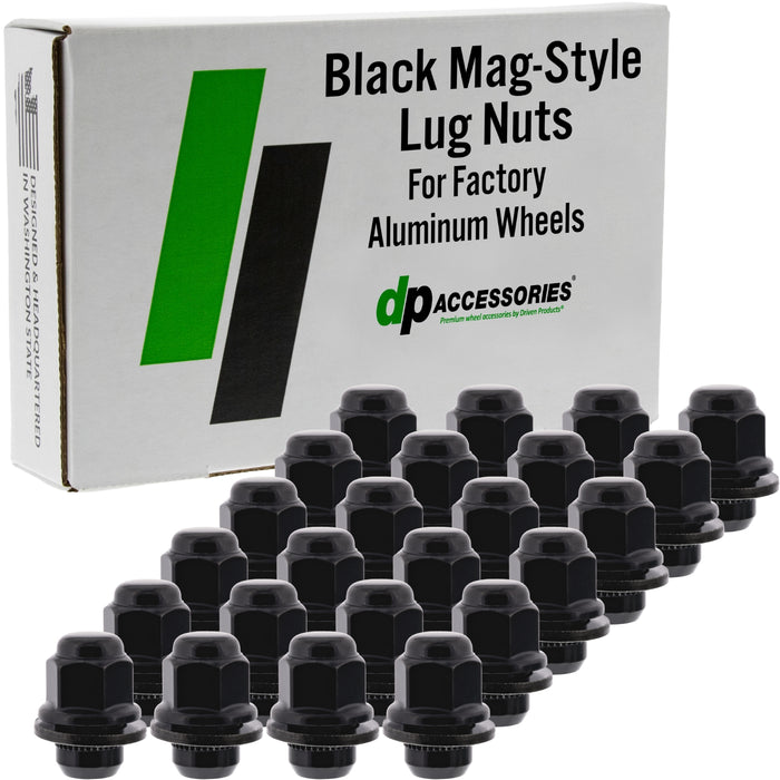 DPAccessories Lug Nuts | Compatible Replacement for Toyota-Lexus | 90084-94001, 90942-A1009, 90942-01033 | Factory/OEM Wheels Only