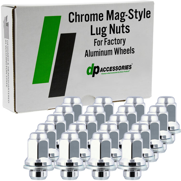 DPAccessories Lug Nuts | Compatible Replacement for Toyota-Lexus | 90942-01058, 90080-17036, 90942-A1011 | Factory/OEM Wheels Only