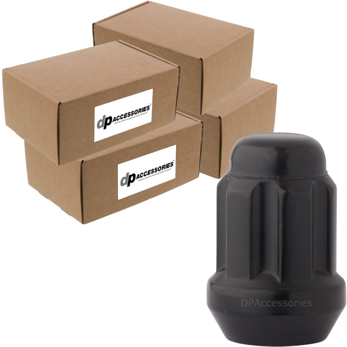DPAccessories M14x1.50 Lug Nuts For Aftermarket Wheels - Closed End Duplex Spline Tuner - 35mm (1.38") Tall