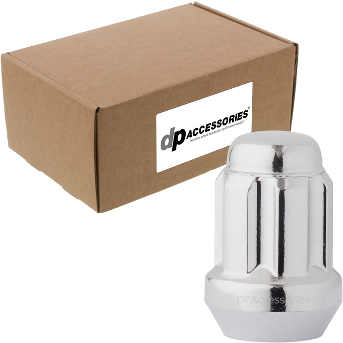 DPAccessories M14x1.50 Lug Nuts For Aftermarket Wheels - Closed End Duplex Spline Tuner - 35mm (1.38") Tall