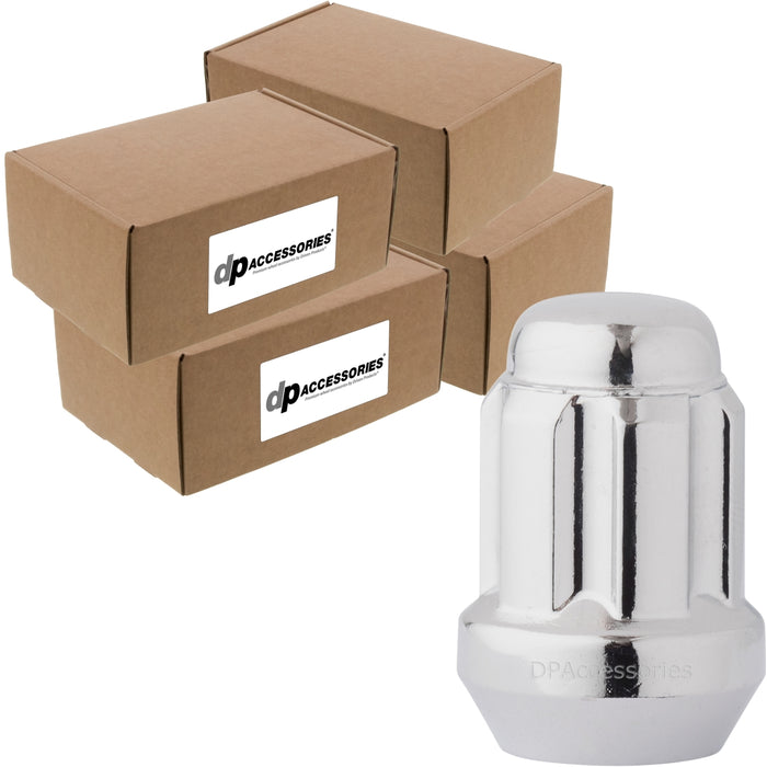 DPAccessories M14x1.50 Lug Nuts For Aftermarket Wheels - Closed End Duplex Spline Tuner - 35mm (1.38") Tall