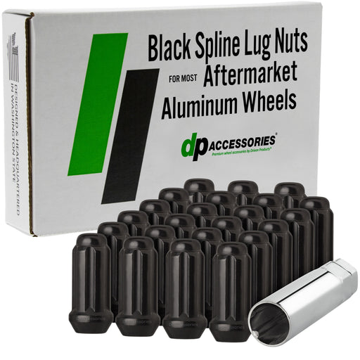 DPAccessories Lug Nuts Compatible with 2018-2026 Jeep Wrangler JL
