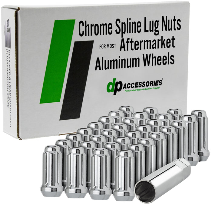 DPAccessories Lug Nuts Compatible with 2001-2006 Chevrolet Silverado 3500
