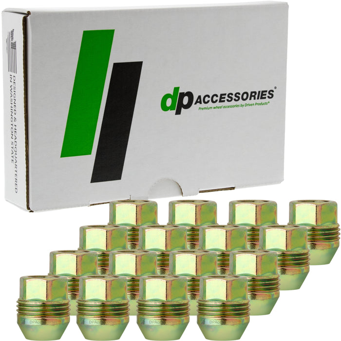 DPAccessories Lug Nuts - Compatible Replacement for Chevrolet-Buick-GM - 9594683, 10028615, 10091792