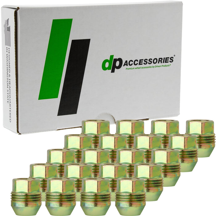 DPAccessories Lug Nuts - Compatible Replacement for Chevrolet-Buick-GM - 9594683, 10028615, 10091792