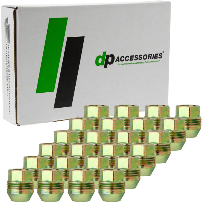 DPAccessories Lug Nuts - Compatible Replacement for Chevrolet-Buick-GM - 9594683, 10028615, 10091792