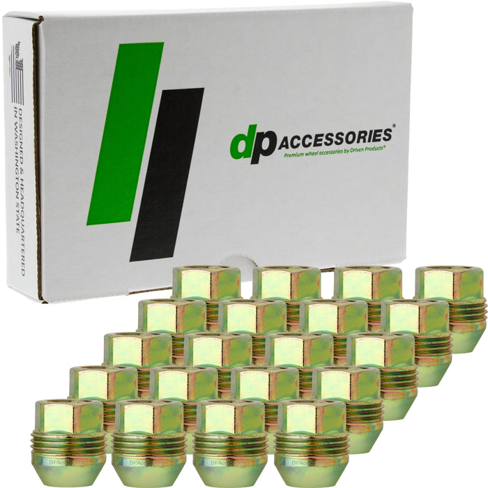 DPAccessories Lug Nuts - Compatible Replacement for Chevrolet-GMC - 9595175, 9591772, 9598178