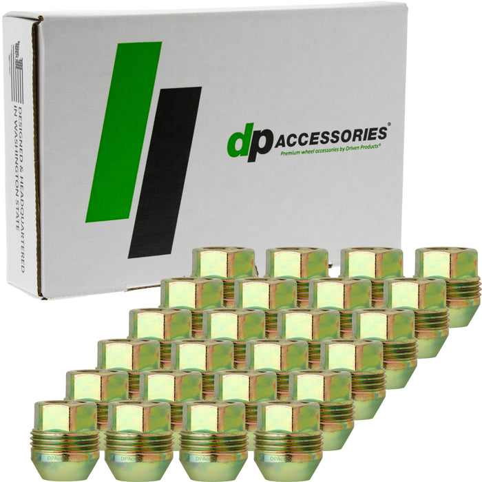 DPAccessories Lug Nuts - Compatible Replacement for Chevrolet-GMC - 9595175, 9591772, 9598178