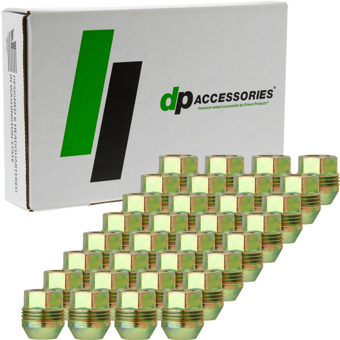 DPAccessories Lug Nuts - Compatible Replacement for Chevrolet-GMC - 9595175, 9591772, 9598178