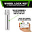 DPAccessories 7/16-20 Lug Nut Locks For Aftermarket Wheels | Open End Spline Tuner | 22mm (0.87") Tall | 19mm (3/4") & 21mm (13/16") Hex