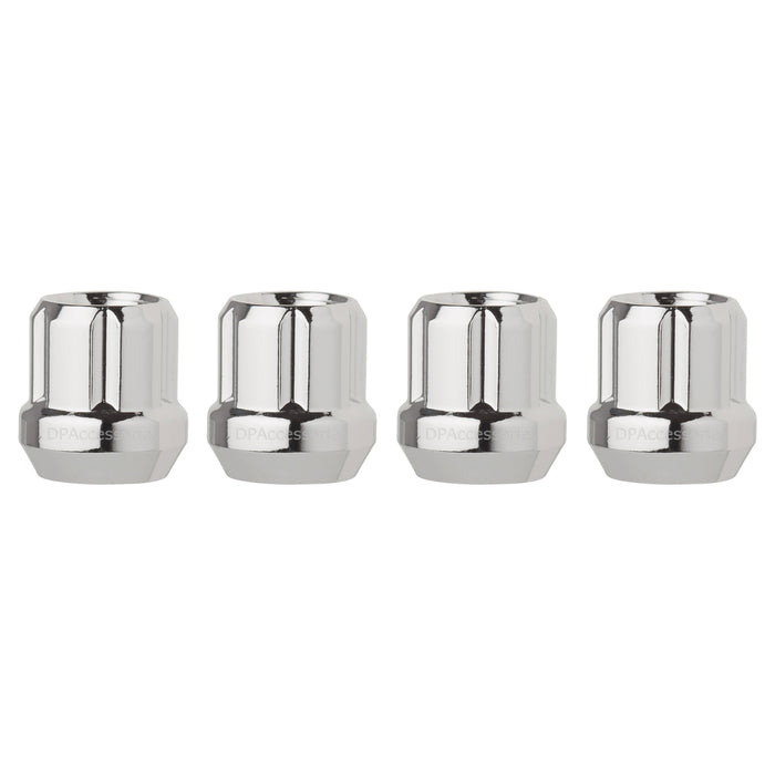 DPAccessories 1/2-20 Lug Nuts For Aftermarket Wheels - Open End Spline Tuner - 22mm (0.85") Tall