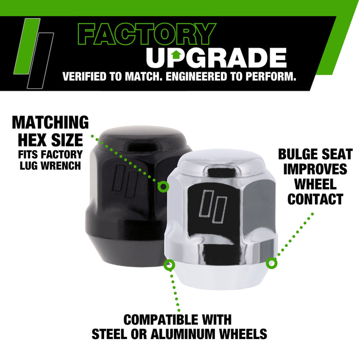 DPAccessories Lug Nuts | Compatible Replacement for Toyota-Scion | SU003-10733, SU003-00765, SU003-04733 | Factory/OEM Wheels Only