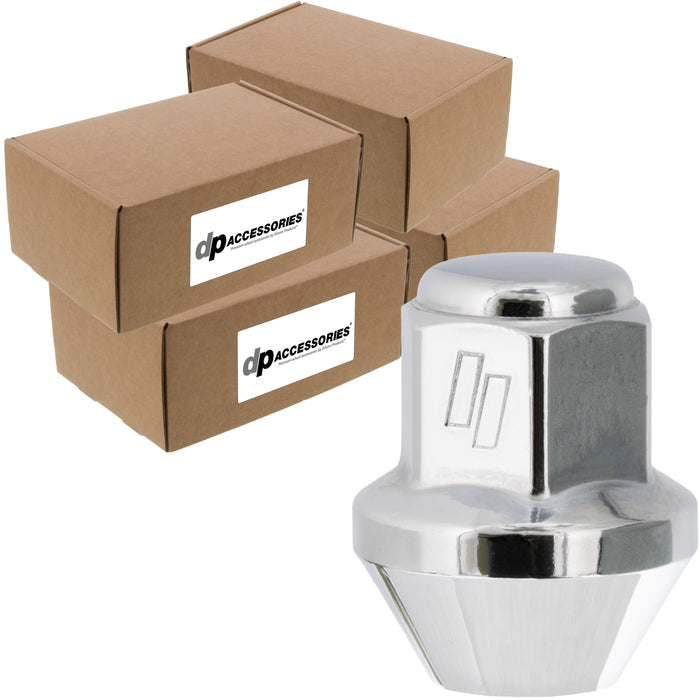 DPAccessories Lug Nuts | Compatible Replacement for Ford Lincoln | ACPZ-1012-M, ACPZ-1012-D | For Factory/OEM Wheels Only