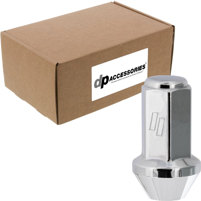 DPAccessories Lug Nuts | Compatible Replacement for Ford Lincoln | 4L3Z-1012-A , 7L1Z-1012-A | For Factory/OEM Wheels Only
