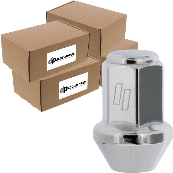 DPAccessories Lug Nuts | Compatible Replacement for Chevrolet Cadillac GMC | 9596070 | For Factory/OEM Wheels Only