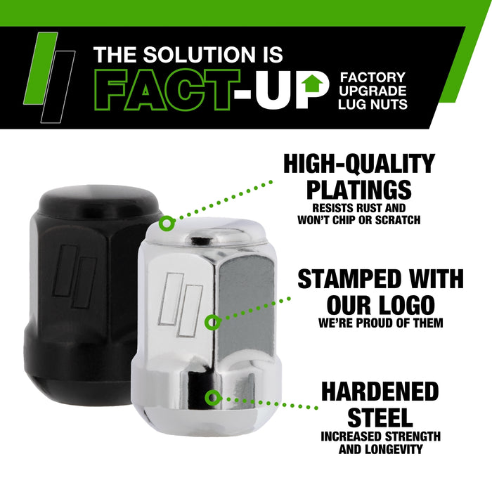 DPAccessories Lug Nuts | Compatible Replacement for Honda-Acura | 90304-SJA-A91 | For Factory/OEM Wheels Only